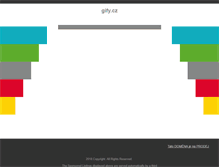 Tablet Screenshot of gify.cz